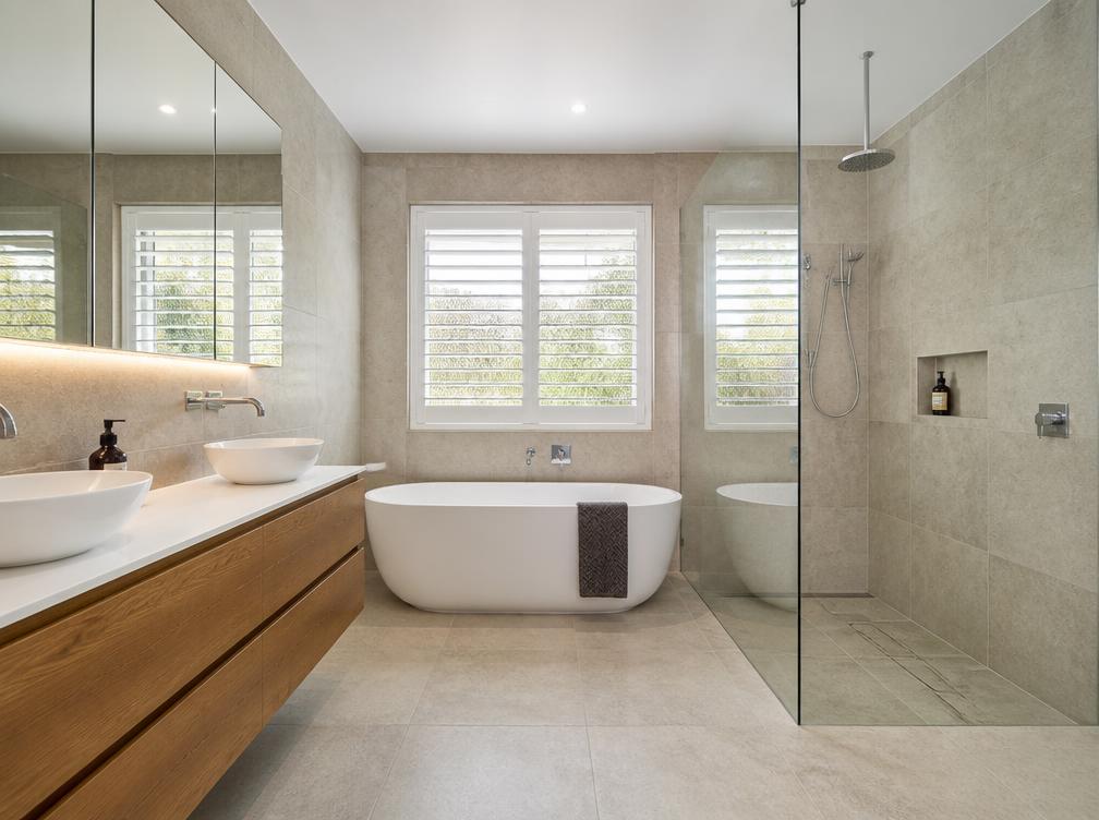 Salle de bains rénovée par ADM Sarl